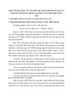 THỰC TRẠNG CÔNG TÁC TỔ CHỨC KẾ TOÁN CHI PHÍ SẢN XUẤT VÀ TÍNH GIÁ THÀNH SẢN PHẨM TẠI CÔNG TY CƠ KHÍ  ĐIỆN THUỶ LỢI