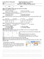 ĐỀ THI HKI TIN HỌC 7 NĂM HỌC 2010-2011