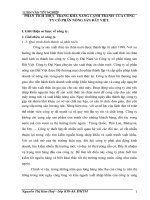 Phân tích thực trạng khả năng cạnh tranh  của công ty cổ phần nông sản Đất Việt.