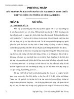 sáng kiên kinh nghiệm:pp giải nhanh các bài toán ks mạch điện xoay chiều