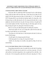 GIẢI PHÁP VÀ KIẾN NGHỊ NHẰM TĂNG CƯỜNG HUY ĐỘNG VÀ QUẢN LÝ ĐIỀU HÀNH VỐN TẠI CHI NHÁNH QUỸ HTPT HÀ GIANG