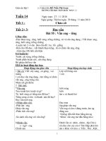 Tuần 14 lớp 1 CKTKN cả ngày