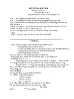 tiết 67,68 kiểm tra học kì 1