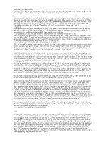 KỈ NIỆM VỀ THẦY