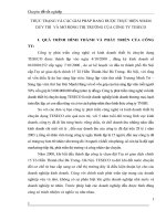 THỰC TRẠNG VÀ CÁC GIẢI PHÁP ĐANG ĐƯỢC THỰC HIỆN NHẰM DUY TRÌ  VÀ MỞ RỘNG THỊ TRƯỜNG CỦA CÔNG TY TESECO