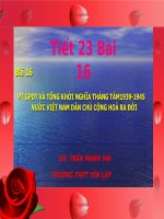 tran manh hai bai 16 lop 12 co ban