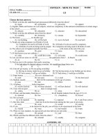 KIEM TRA 15'''' TA 12. BAI 4+5