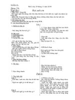 Giáo án dạy ngày 2 buổi( Tuần 15 lớp ít)