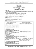 GIAO AN TUAN 18 SOAN CHUAN NAM HOC 2010-2011- THANG THANH HOA