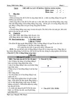 Tiết 8-Tiên đề Ơ Clit về đường thẳng song song