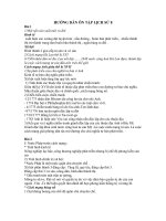 Hệ thống kiến thức ôn tập sử  8  kì 1