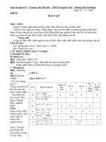 giao an dai so 9 tiet 25