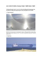 10 cảnh tượng đẹp về bầu trời