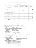 ĐỀ THI HK I SỐ 1(ĐA-MT)