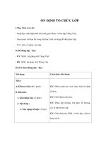 Tiếng việt lớp 1 - Bài mở đầu