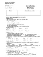 De KT Hoa 8- Tiét 13