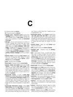 Từ điển công nghệ thực phẩm  - C