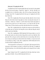 Khái quát về Xí nghiệp Kim Hà Nội