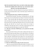 MỘT SỐ GIẢI PHÁP NHẰM NÂNG CAO CHẤT LƯỢNG HOẠT ĐỘNG THANH TOÁN KHÔNG DÙNG TIỀN MẶT TẠI  NGÂN HÀNG TMCP PHƯƠNG NAM CHI NHÁNH ĐỐNG ĐA