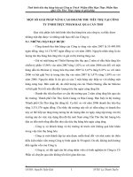 MỘT SỐ GIẢI PHÁP NÂNG CAO DOANH THU TIÊU THỤ TẠI CÔNG TY TNHH THỰC PHẨM RAU QUẢ CẦN THƠ