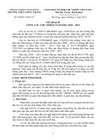 Kế hoạch công tác chủ nhiệm cả năm