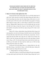 BÀI HỌC KINH NGHIỆM VÀ HOÀN THIỆN CÔNG TÁC KIỂM TOÁN