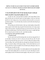 NHỮNG VẤN ĐỀ LÍ LUẬN CƠ BẢN VỀ KẾ TOÁN TẬP HỢP CHI PHÍ SẢN XUẤT VÀ TÍNH GÍA THÀNH SẢN PHẨM TRONG DOANH NGHIỆP SẢN XUẤT