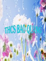 UNIT 3 -  LANGUAGE FOCUS