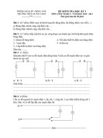 Đề KTHK1 Công nghệ 9(2010-2011)