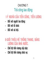 Trả công lao động (phương pháp chia lương tập thể)