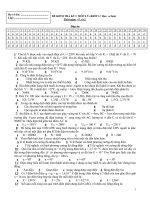 KT lý HK I tiết siêu hay