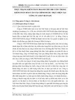 THỰC TRẠNG KIỂM TOÁN DOANH THU BH CCDV TRONG KIỂM TOÁN BÁO CÁO TÀI CHÍNH ĐƯỢC THỰC HIỆN TẠI CÔNG TY ATICVIETNAM