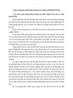 Thực trạng sản xuất kinh doanh của Công ty Dệt Kim Hà Nội