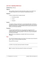 Identifying POST Errors