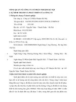 TỔNG QUAN VỀ CÔNG TY CỔ PHẦN NHUỘM HÀ NỘI