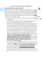 QUẢN LÝ MẠNG TRONG MẠNG VIỄN THÔNG