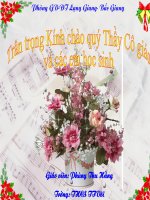 Tiét 14: On bai hat, on TDN, ANTT: Mot so nhac cu dan toc, Bia giang thiet ke hop li, dep