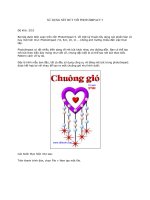 Sử dụng nét bút với PHOTOIMPACT P1