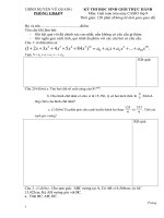ĐỀ THI GIẢI TOÁN TRÊN MÁY TÍNH CẦM TAY(CASIO)