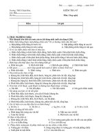 Kiểm tra 1 tiết CN8 lần 1