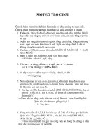 TRO CHOI VA HINH PHAT