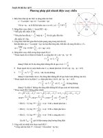 Phương pháp giải nhanh Chương Điện Xoay Chiêu