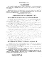 LUẬT TỔNG HỢP CÁC MÔN MỚI NHẤT