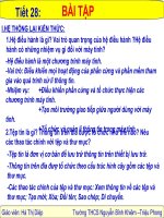 Tiet 28: Bai tap