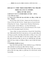 KHÁI QUÁT VÀ THỰC TRẠNG HOẠT ĐỘNG TIÊU THỤ SẢN PHẨM CỦA CÔNG TY CỔ PHẦN