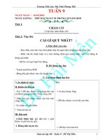 giao an lop 5 tuan 9