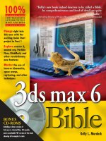 3DS Max 6 Bible P1