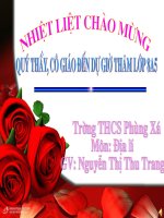 Tiết 13-Địa lý 8:dân cư Nam Á