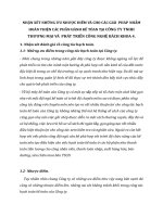 NHẬN XÉT NHỮNG ƯU NHƯỢC ĐIỂM VÀ CHO CÁC GIẢI  PHÁP NHẰM HOÀN THIỆN CÁC PHẦN HÀNH KẾ TÓAN TẠI CÔNG TY TNHH THƯƠNG MẠI VÀ  PHÁT TRIỂN CÔNG NGHỆ BÁCH KHOA 4