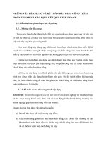 NHỮNG VẤN ĐỀ CHUNG VỀ KẾ TOÁN BÀN GIAO CÔNG TRÌNH HOÀN THÀNH VÀ XÁC ĐỊNH KẾT QUẢ KINH DOANH